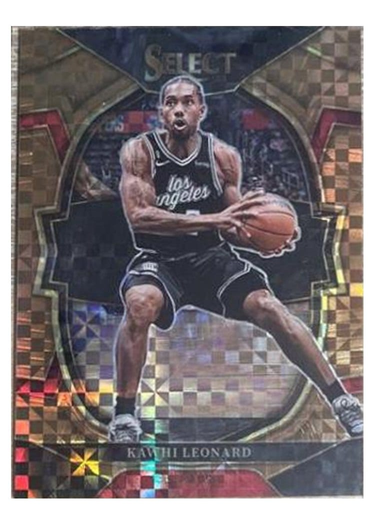 2022-23 Panini Select Base Set Kawhi Leonard #65 card