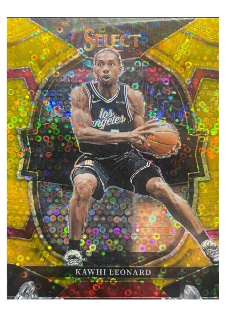 2022-23 Panini Select Base Set Kawhi Leonard #65 card