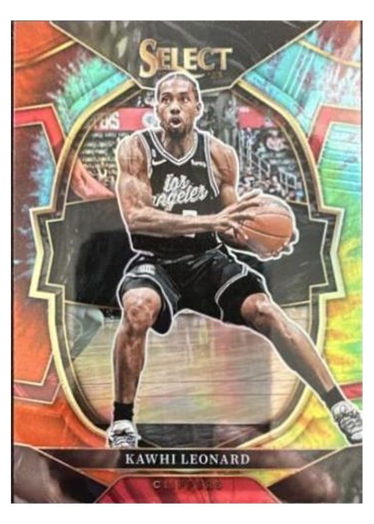 2022-23 Panini Select Base Set Kawhi Leonard #65 card