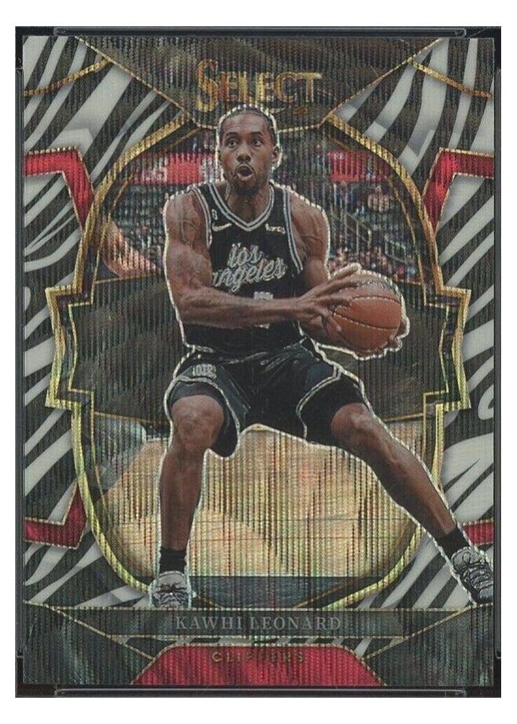 2022-23 Panini Select Base Set Kawhi Leonard #65 card