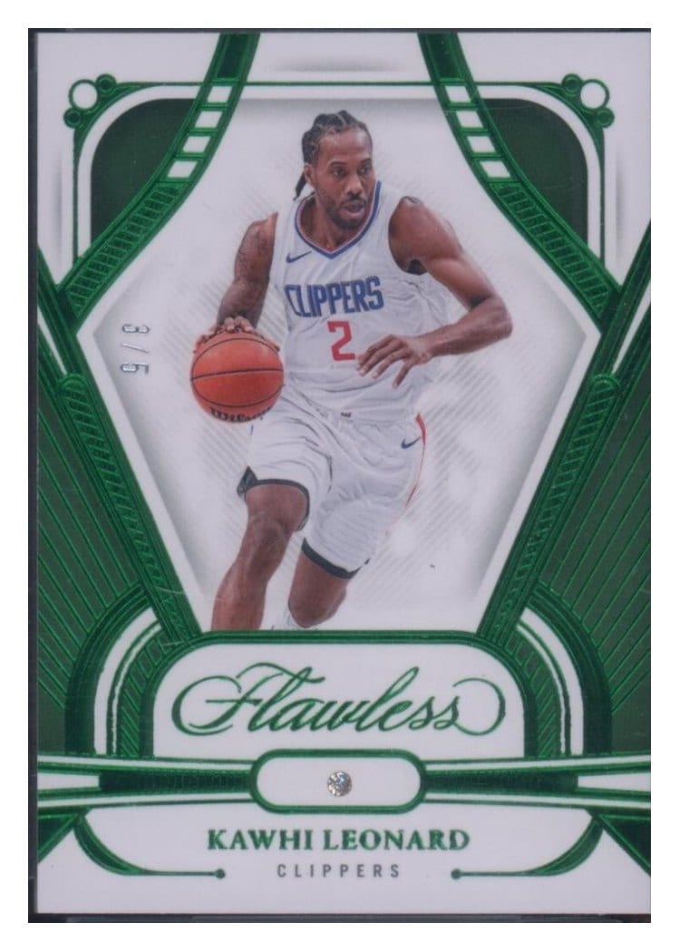 2023-24 Panini Flawless Base Set Kawhi Leonard #46 card