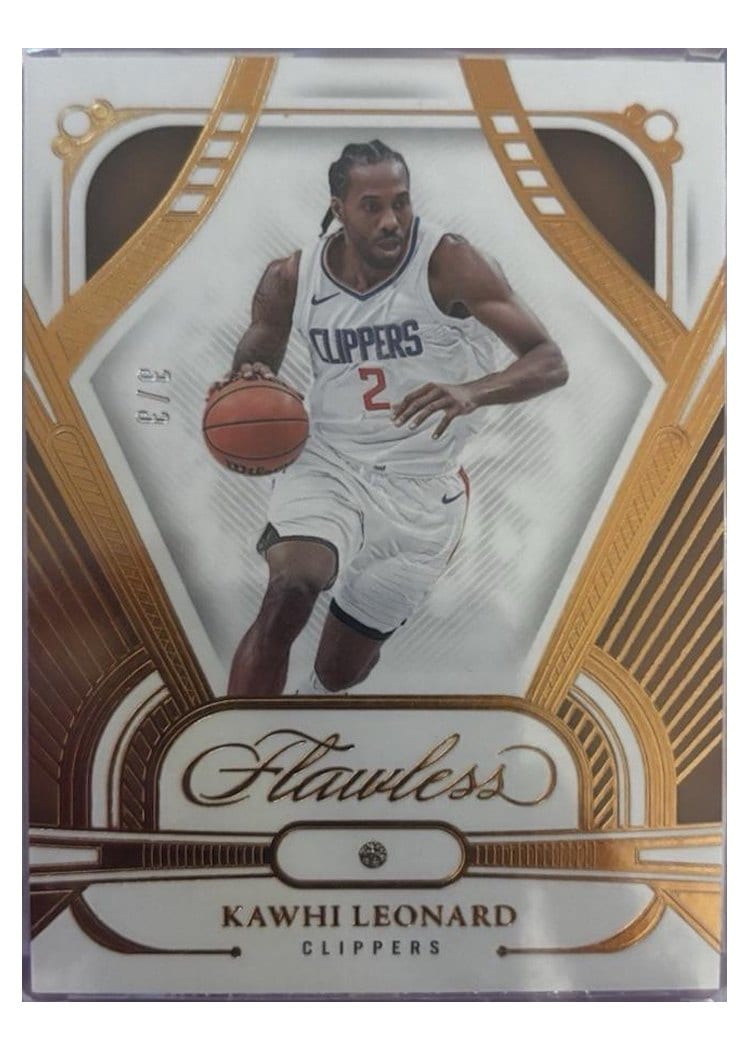 2023-24 Panini Flawless Base Set Kawhi Leonard #46 card