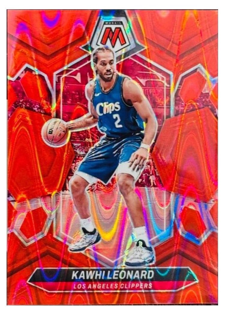 2023-24 Panini Mosaic Base Set Kawhi Leonard #149 card
