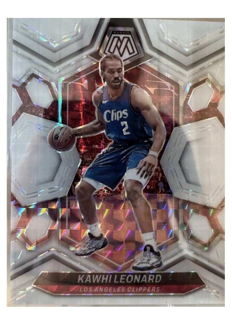 2023-24 Panini Mosaic Base Set Kawhi Leonard #149 card