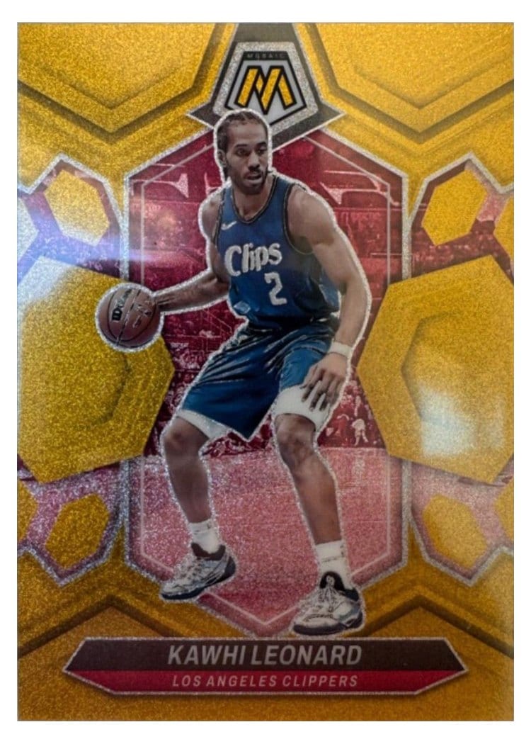 2023-24 Panini Mosaic Base Set Kawhi Leonard #149 card