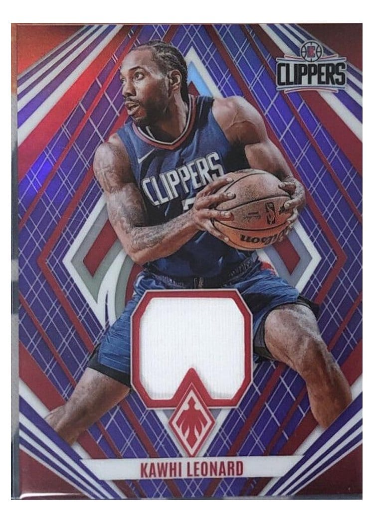 2023-24 Panini Phoenix Veteran Materials Kawhi Leonard #VM-KAW card