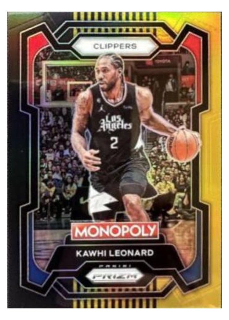 2023-24 Panini Prizm Base Set Kawhi Leonard #4 card