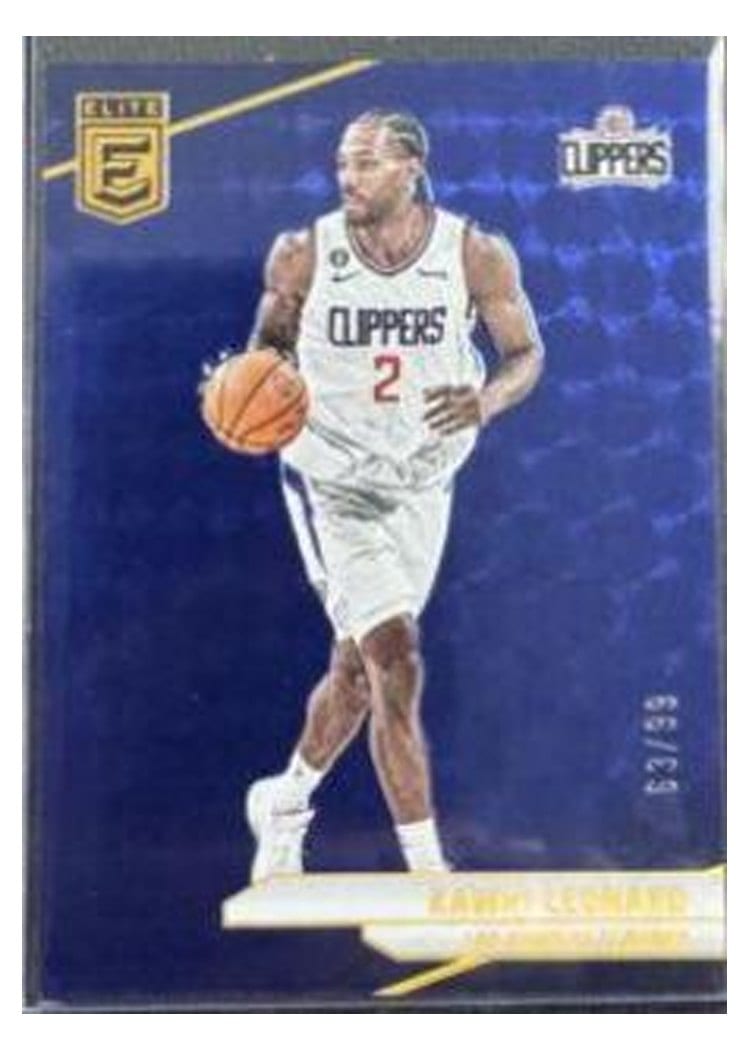 2023-24 Panini Prizm Base Set Kawhi Leonard #4 card