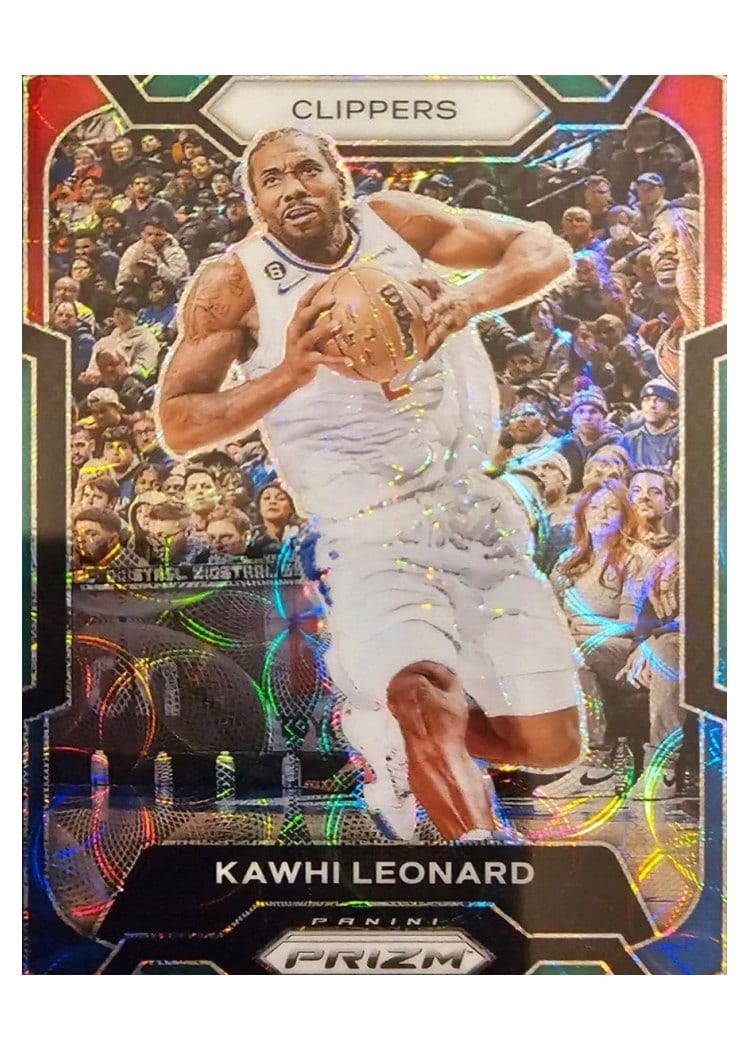 2023-24 Panini Prizm Base Set Kawhi Leonard #4 card