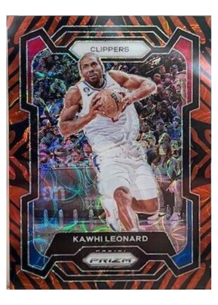 2023-24 Panini Prizm Base Set Kawhi Leonard #4 card