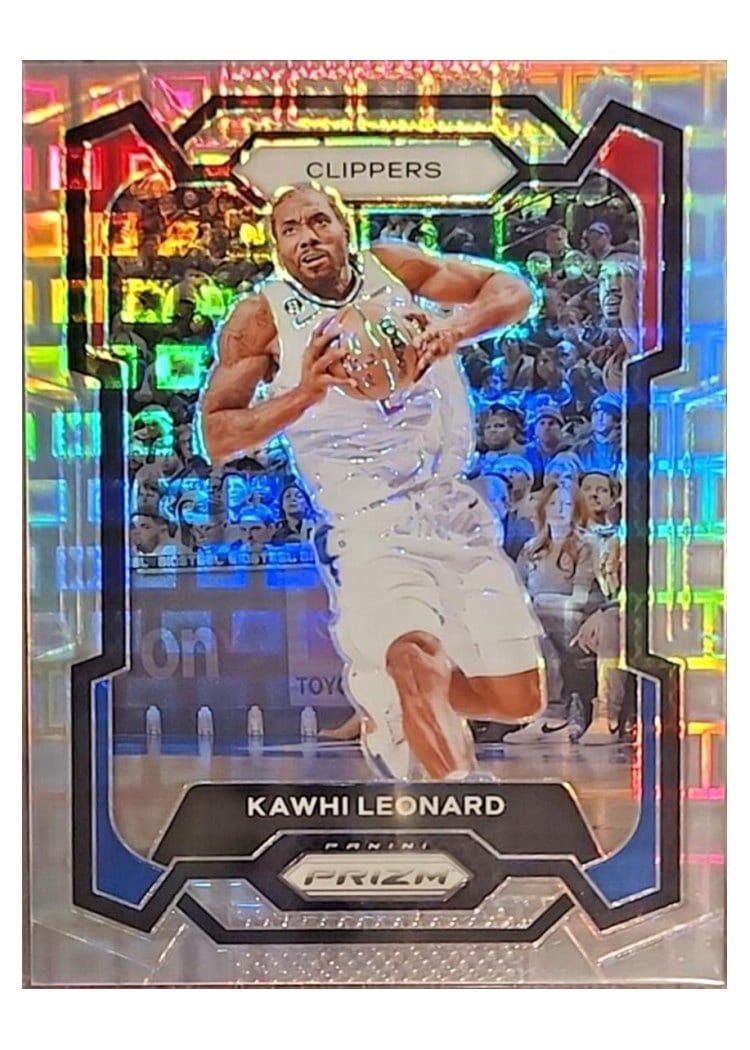 2023-24 Panini Prizm Base Set Kawhi Leonard #4 card
