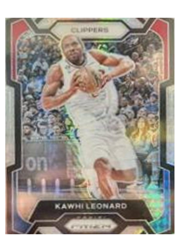 2023-24 Panini Prizm Base Set Kawhi Leonard #4 card