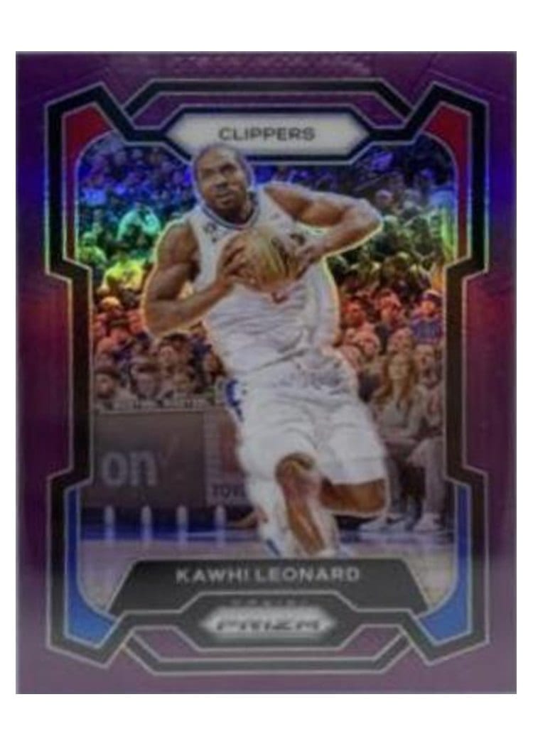 2023-24 Panini Prizm Base Set Kawhi Leonard #4 card