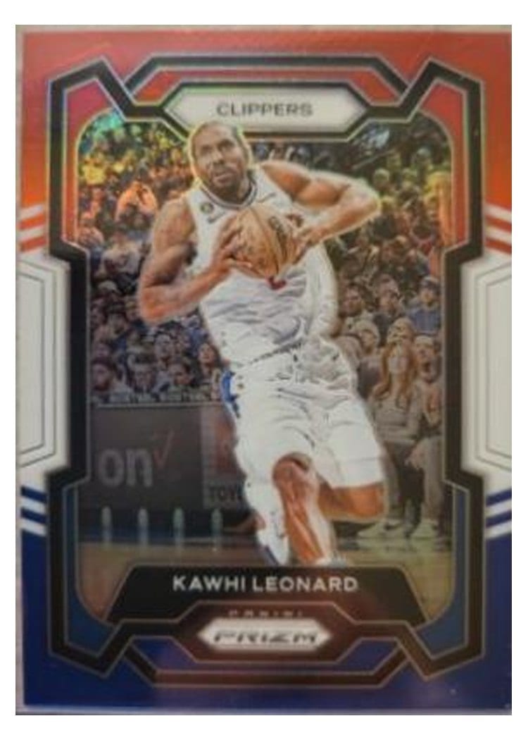 2023-24 Panini Prizm Base Set Kawhi Leonard #4 card
