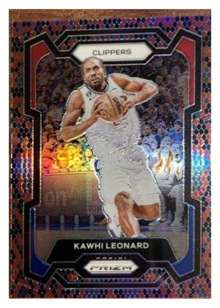2023-24 Panini Prizm Base Set Kawhi Leonard #4 card