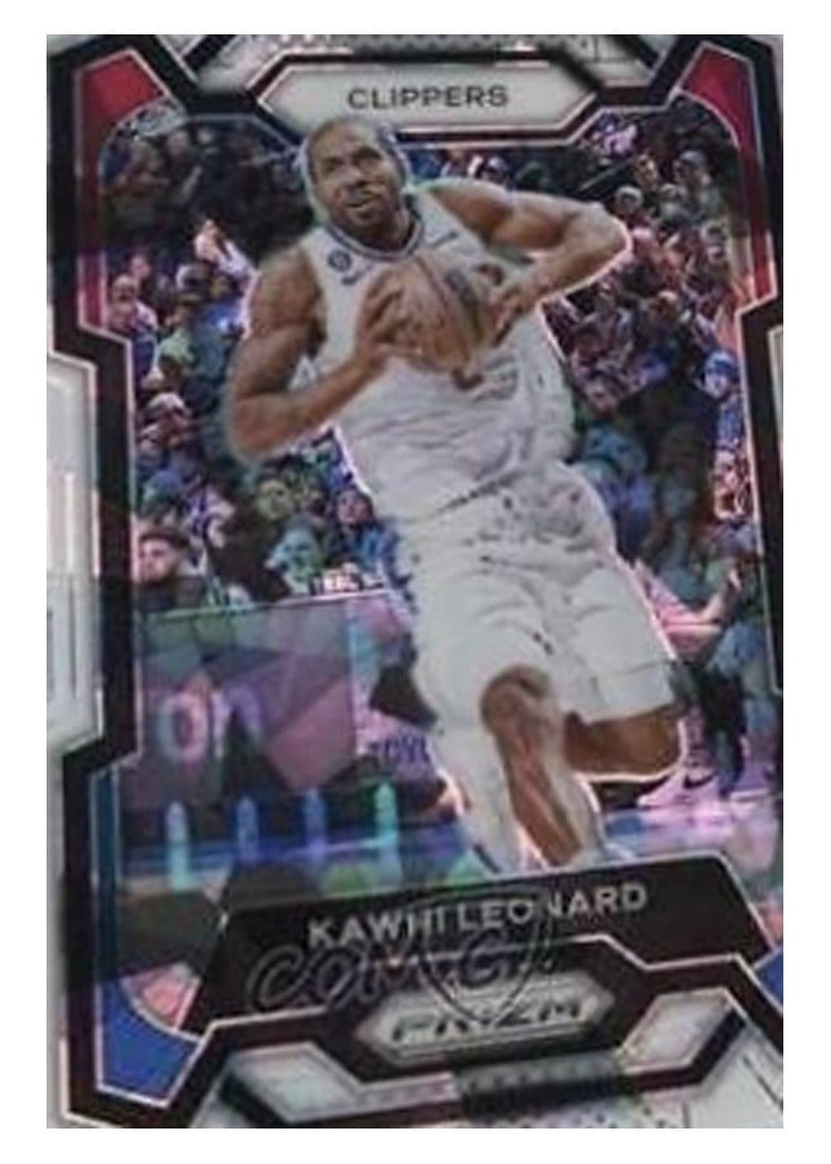 2023-24 Panini Prizm Base Set Kawhi Leonard #4 card