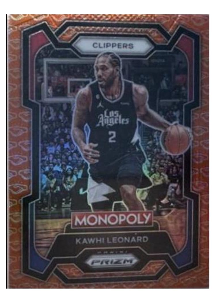 2023 Panini Prizm Monopoly Kawhi Leonard #37 card