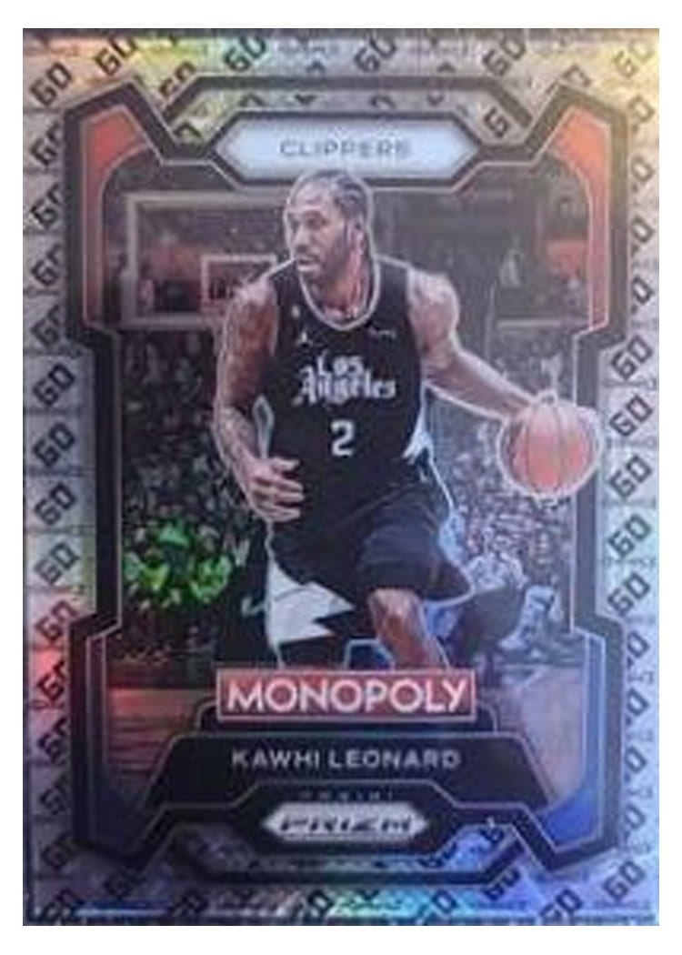 2023 Panini Prizm Monopoly Kawhi Leonard #37 card