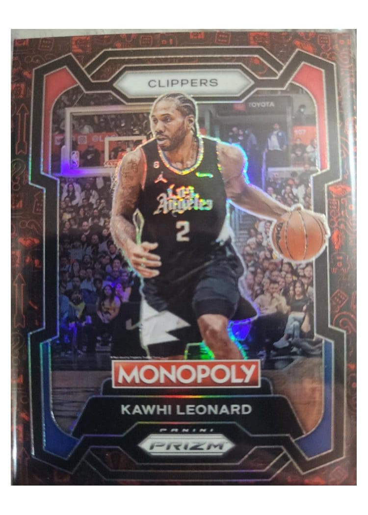 2023 Panini Prizm Monopoly Kawhi Leonard #37 card