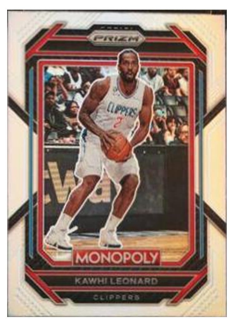 2023 Panini Prizm Monopoly Kawhi Leonard #37 card