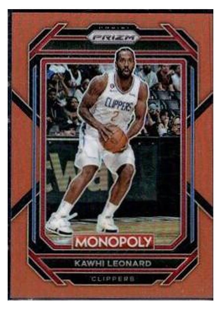 2023 Panini Prizm Monopoly Kawhi Leonard #37 card