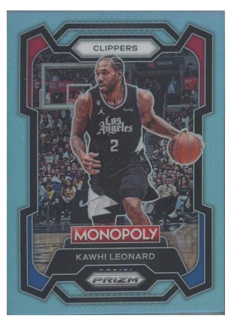 2023 Panini Prizm Monopoly Kawhi Leonard #37 card