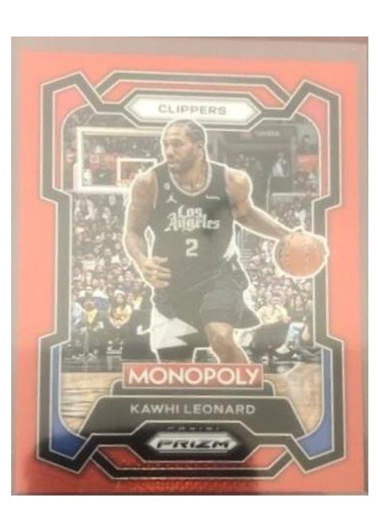 2023 Panini Prizm Monopoly Kawhi Leonard #37 card