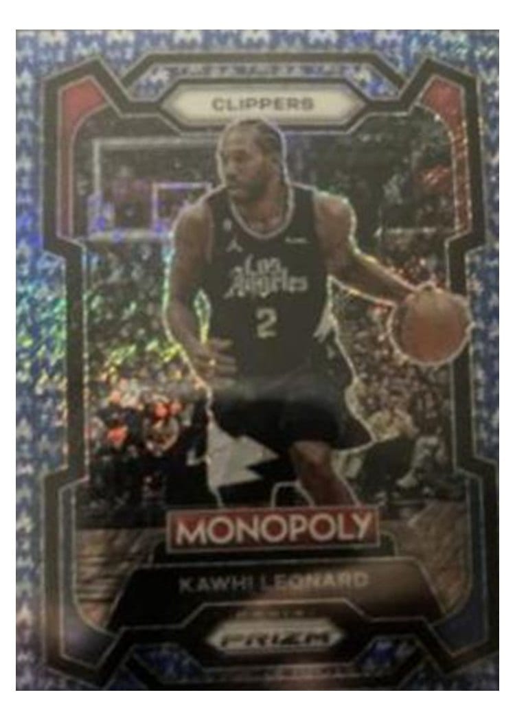 2023 Panini Prizm Monopoly Kawhi Leonard #37 card