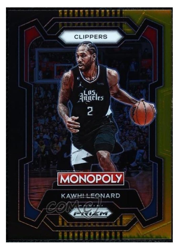 2023 Panini Prizm Monopoly Kawhi Leonard #37 card
