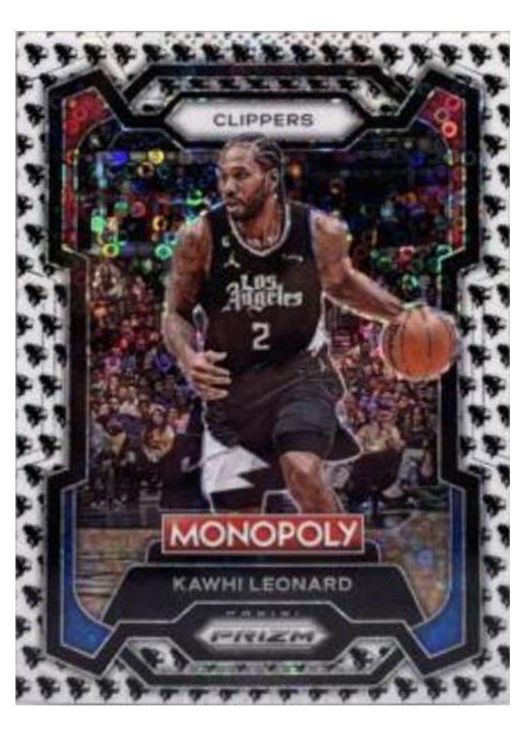2023 Panini Prizm Monopoly Kawhi Leonard #37 card