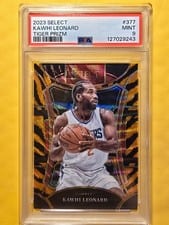 2023 Panini Select Kawhi Leonard #377 card