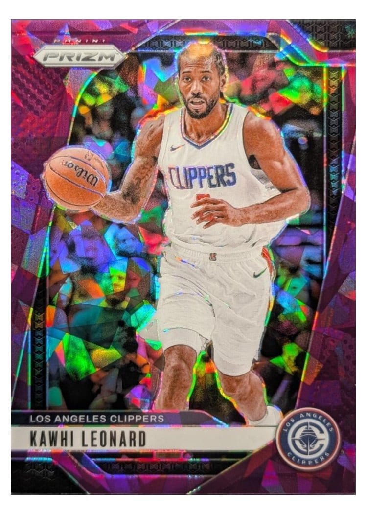 2024-25 Panini Prizm Base Set Kawhi Leonard #189 card