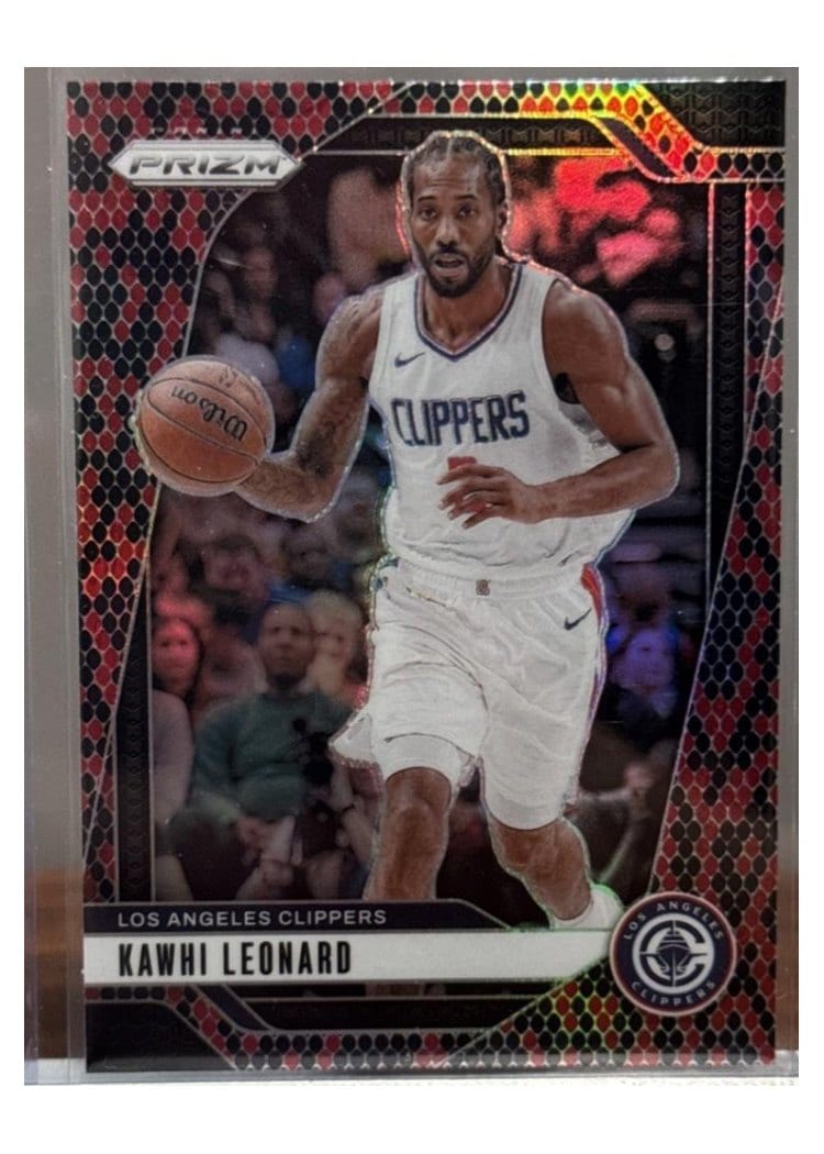 2024-25 Panini Prizm Base Set Kawhi Leonard #189 card