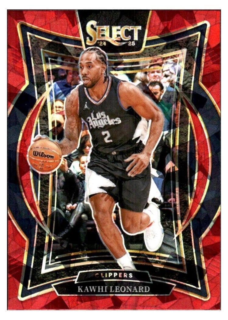 2024-25 Panini Select Base Set Kawhi Leonard #61 card