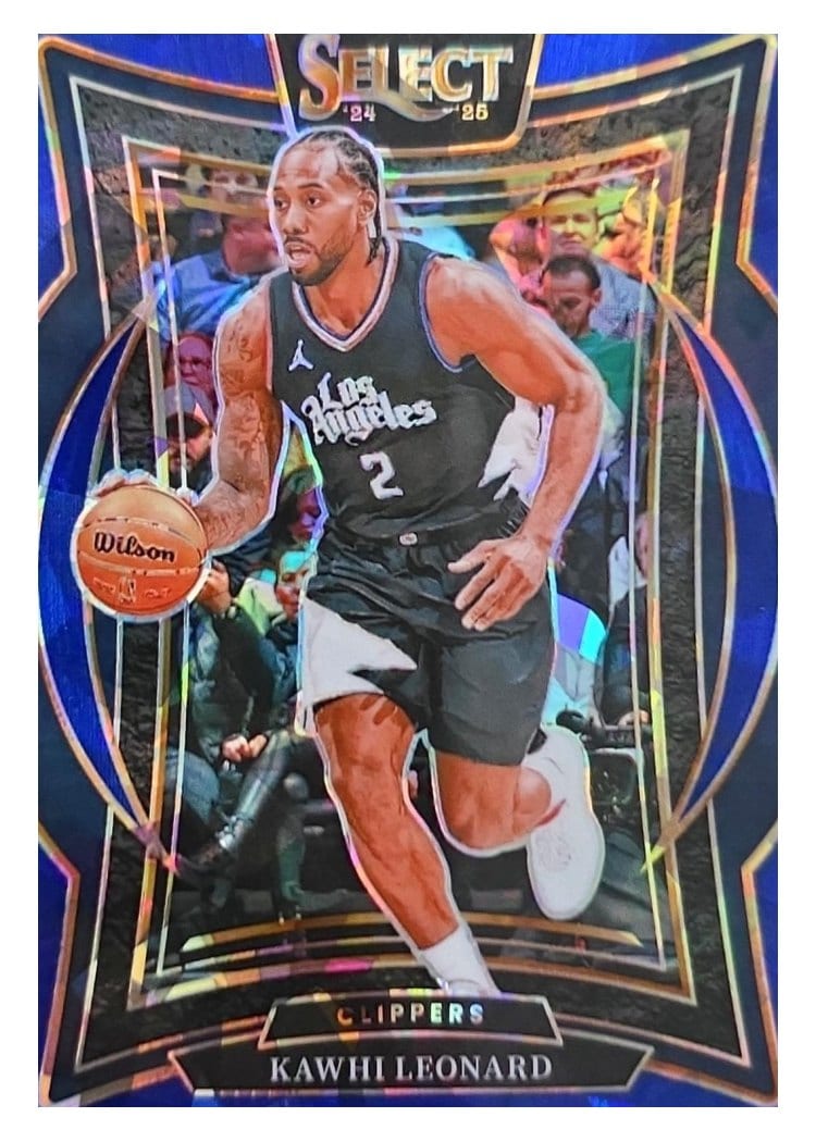 2024-25 Panini Select Base Set Kawhi Leonard #61 card