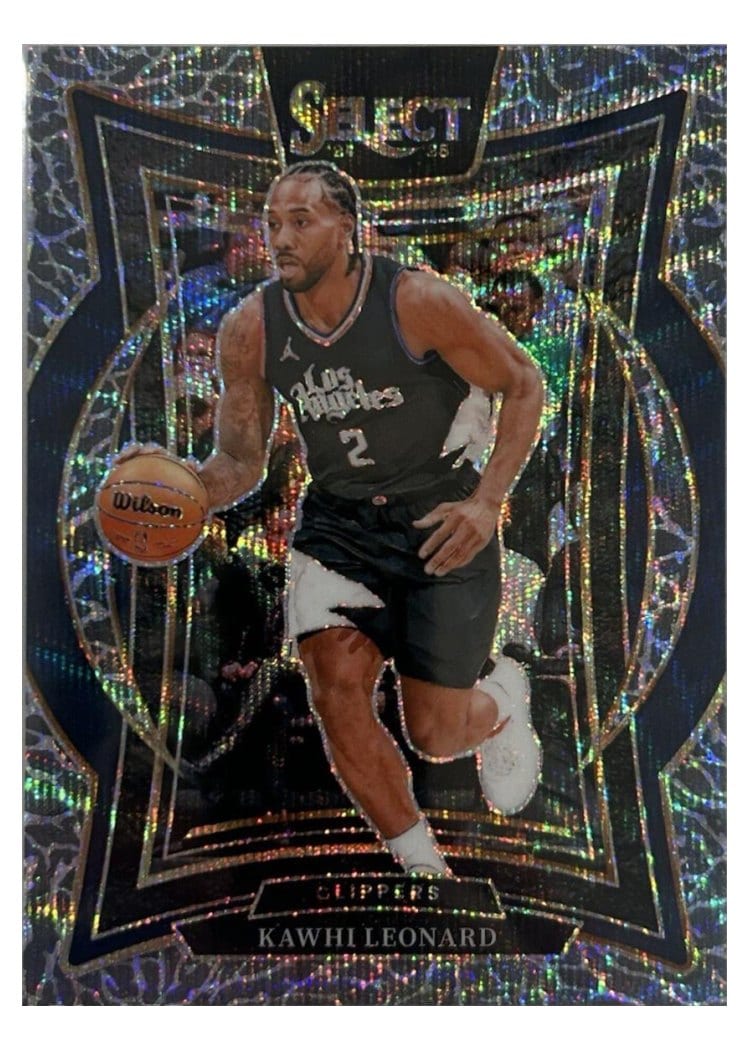 2024-25 Panini Select Base Set Kawhi Leonard #61 card