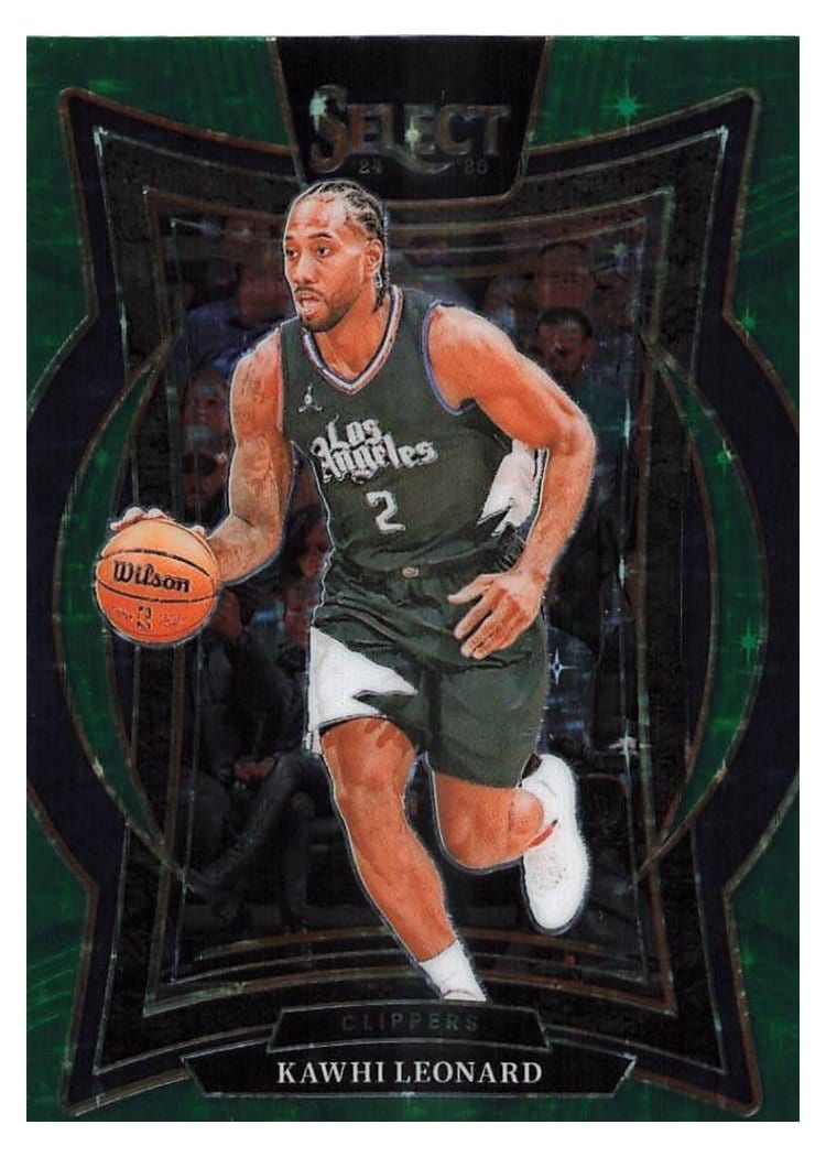 2024-25 Panini Select Base Set Kawhi Leonard #61 card