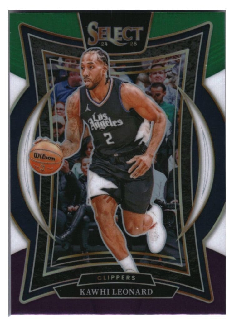 2024-25 Panini Select Base Set Kawhi Leonard #61 card