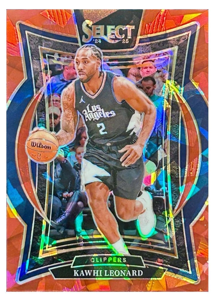 2024-25 Panini Select Base Set Kawhi Leonard #61 card