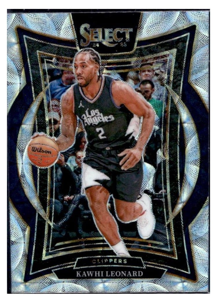 2024-25 Panini Select Base Set Kawhi Leonard #61 card