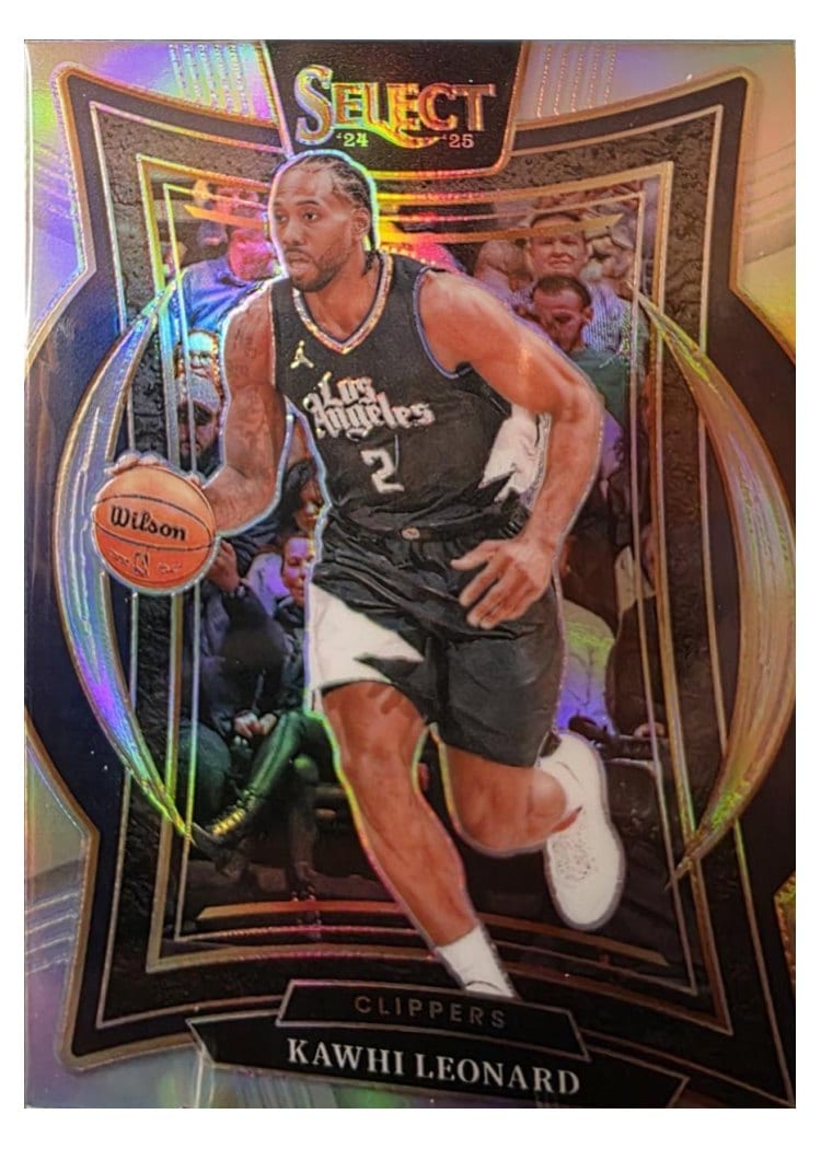 2024-25 Panini Select Base Set Kawhi Leonard #61 card
