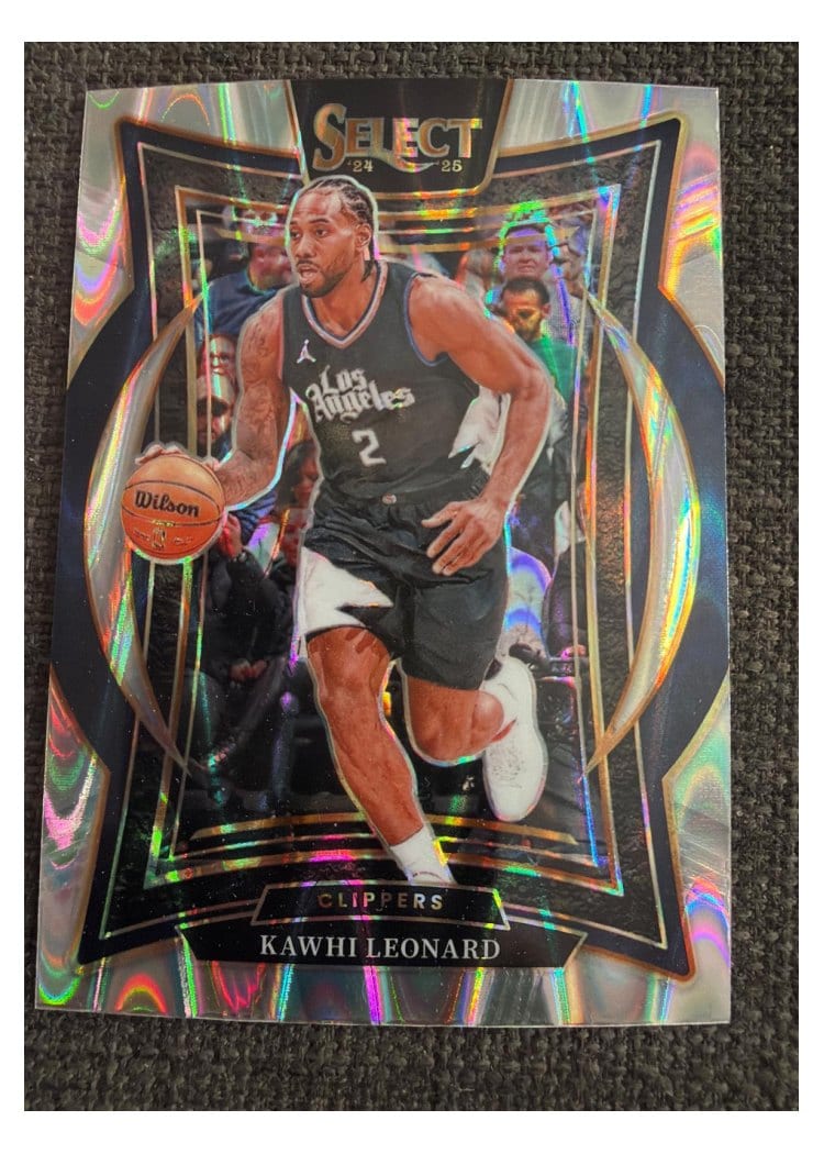 2024-25 Panini Select Base Set Kawhi Leonard #61 card