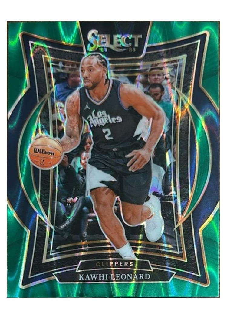 2024-25 Panini Select Base Set Kawhi Leonard #61 card