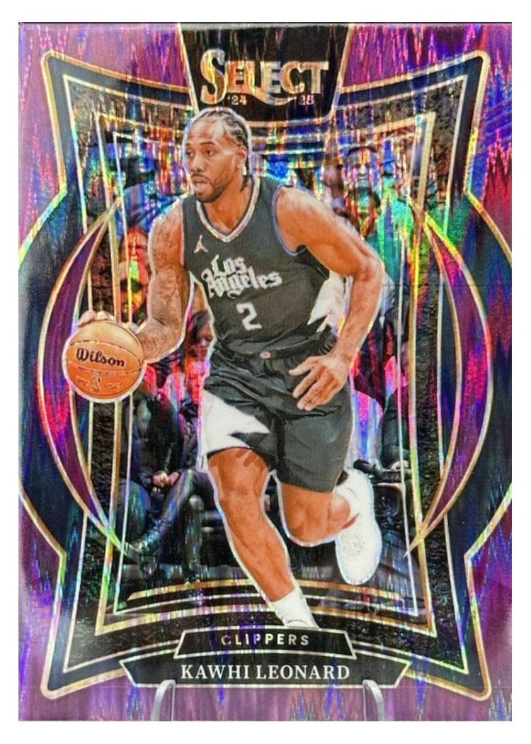 2024-25 Panini Select Base Set Kawhi Leonard #61 card