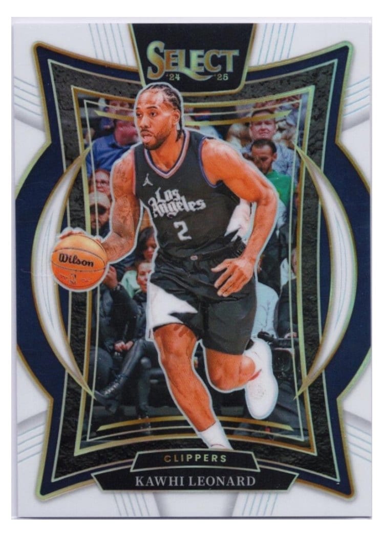 2024-25 Panini Select Base Set Kawhi Leonard #61 card