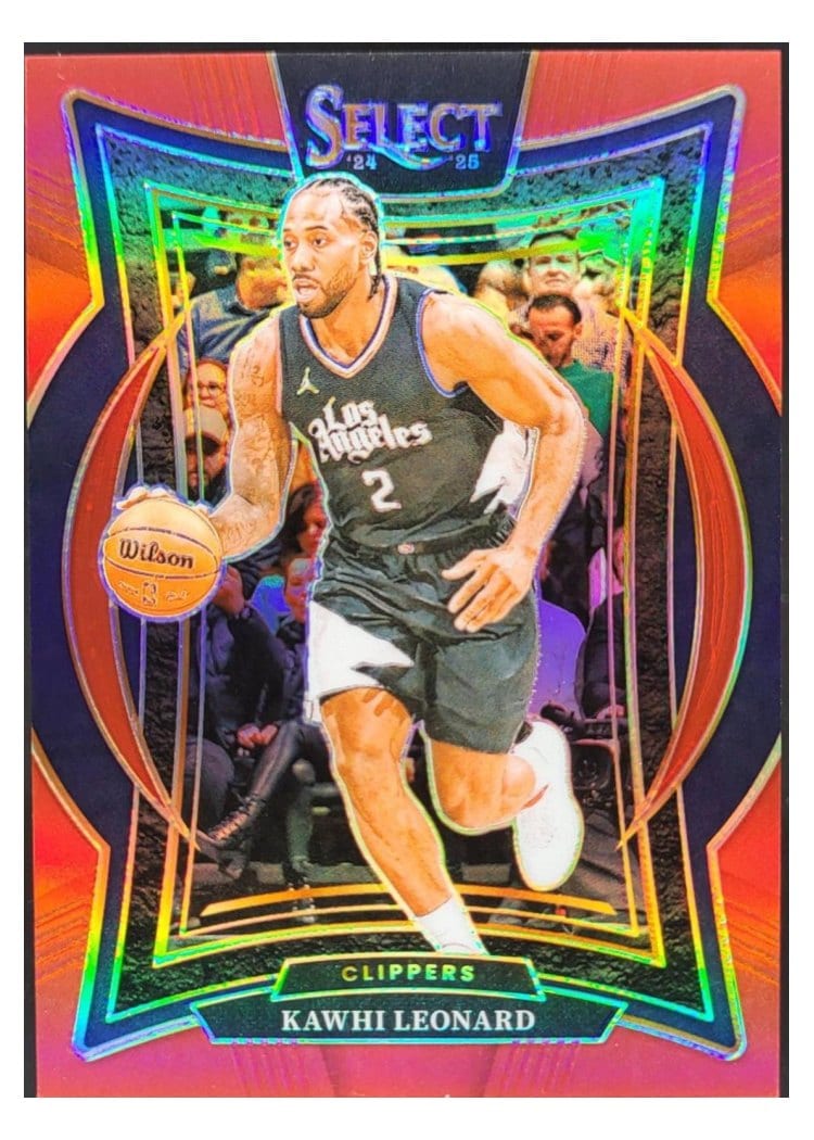 2024-25 Panini Select Base Set Kawhi Leonard #61 card