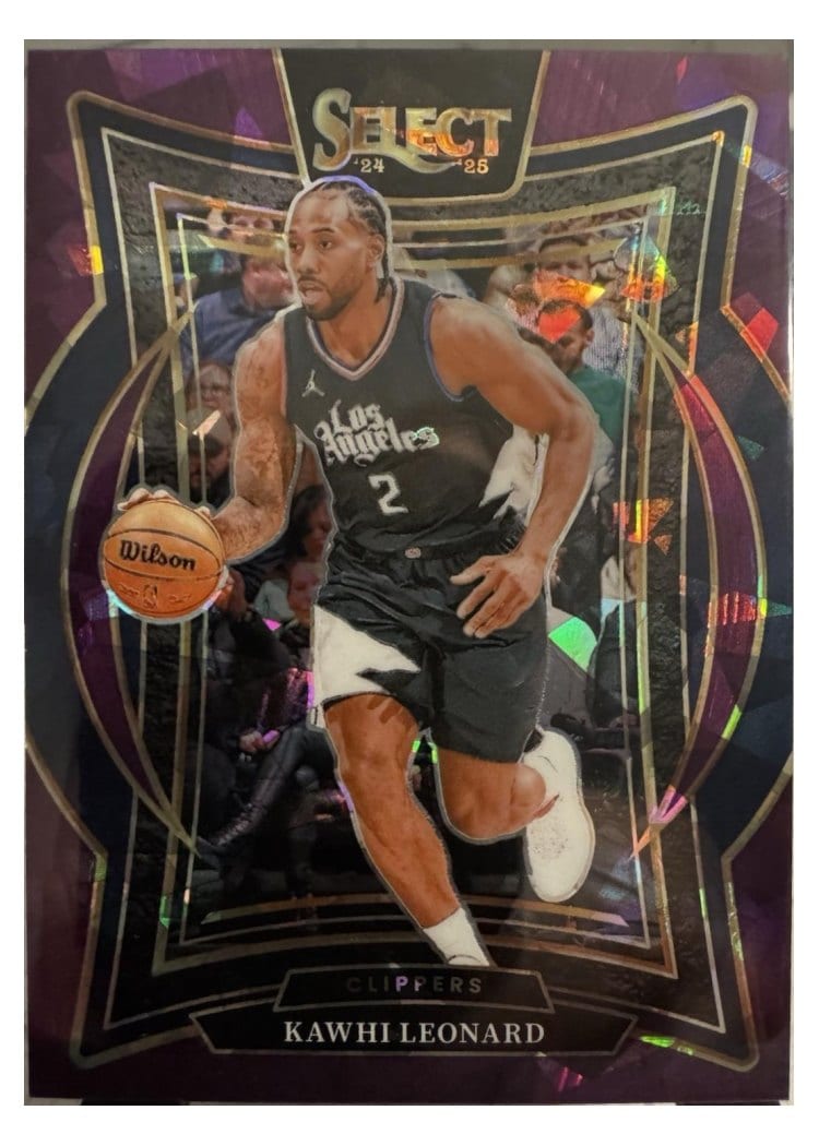 2024-25 Panini Select Base Set Kawhi Leonard #61 card