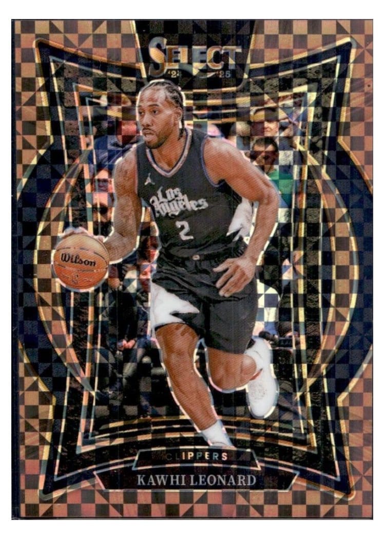 2024-25 Panini Select Base Set Kawhi Leonard #61 card