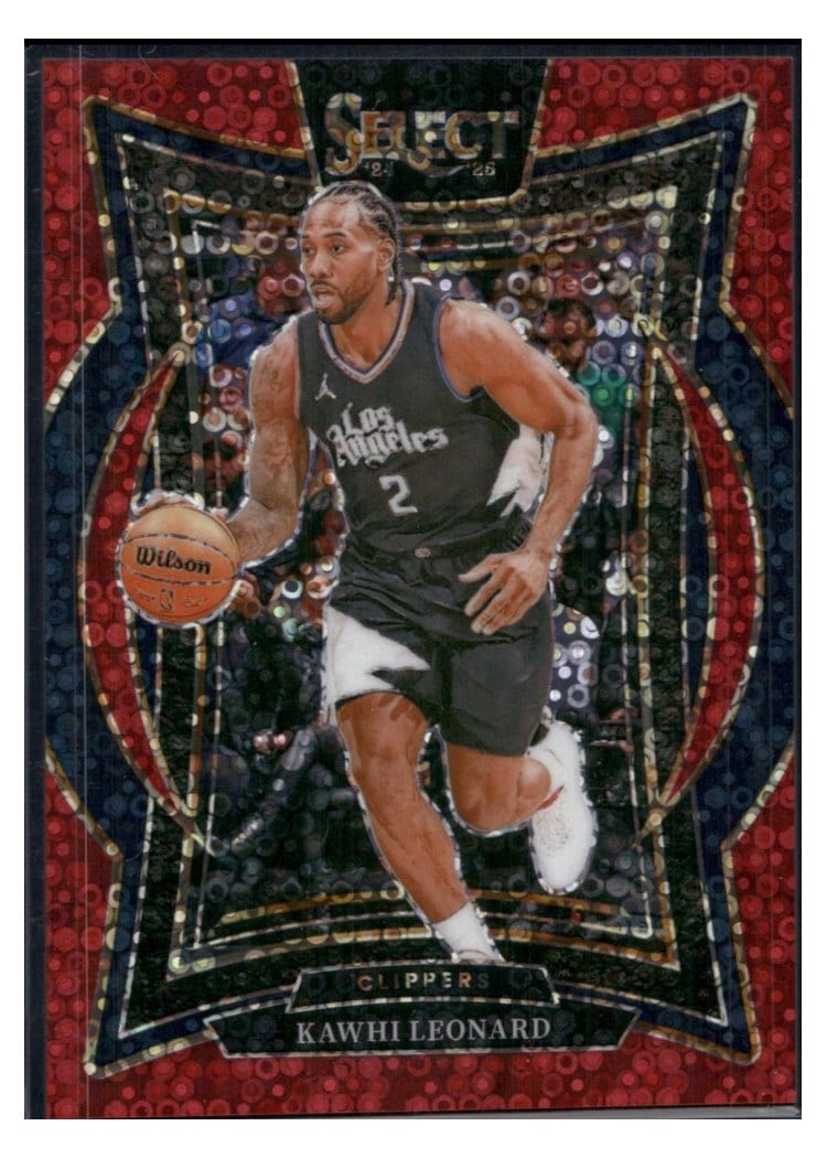 2024-25 Panini Select Base Set Kawhi Leonard #61 card