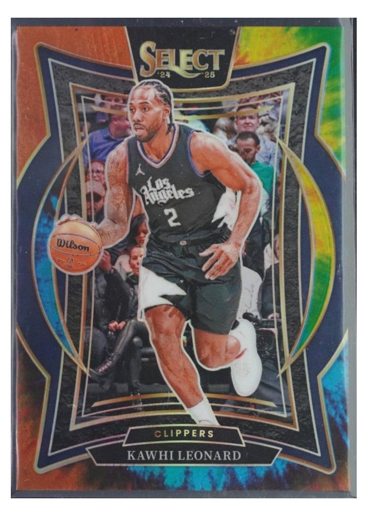 2024-25 Panini Select Base Set Kawhi Leonard #61 card